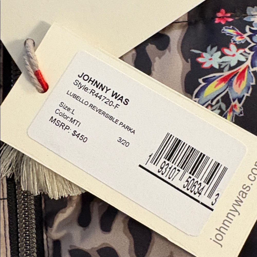 Johnny Was Lubello Reversible Parka - Picture 10 of 16